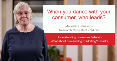 2. Wie neemt de leiding als u met uw consument danst?